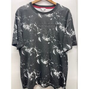 Social Distortion Good Vibes Smoke Print Graphic Tee Black White Mens‎ XL